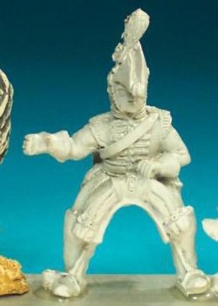 Front Rank Miniatures: BNC6 Dragoon/ Dragoon Guard Pre -1812 In Bicorn - Standard Bearer (6 figures)