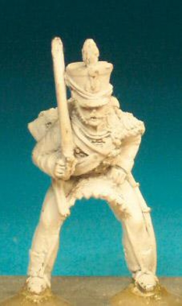 Front Rank Miniatures: BNC71 Hussar Post 1812 (In Shako) - Trooper, Sabre At Rest (6 figures)