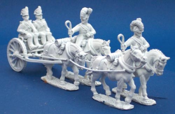 Front Rank Miniatures: BNSET2 British Limber Set For Late Period