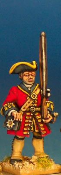 Front Rank Miniatures: BS21 Foot Guard Standing Shouldered Musket (6 figures)