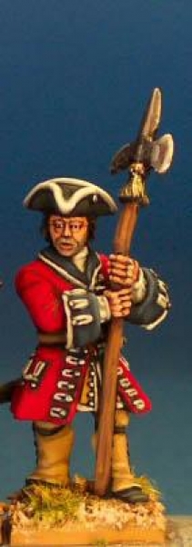 Front Rank Miniatures: BS23 Foot Guard Sergeant With Halberd (6 figures)