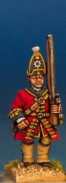 Front Rank Miniatures: BS24 Foot Guard Grenadier Marching (6 figures)