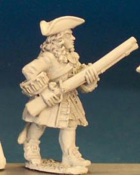 Front Rank Miniatures: BS36 Officer Advancing With Musket (6 figures)