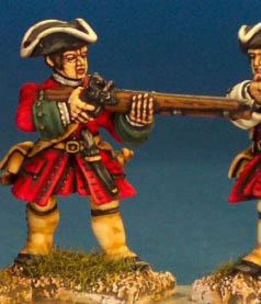 Front Rank Miniatures: BS4 Musketeer - Standing Firing (6 figures)