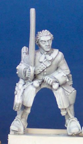 Front Rank Miniatures: BSC11 Dragoon Trooper Barehead, At Rest With Sword (6 figures)