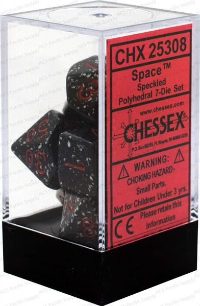 Chessex Dice: Space Poly 7-dice Cube