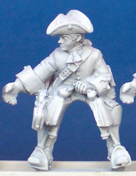 Front Rank Miniatures: BSC13 Dragoon Horse Holder In Tricorn (6 figures)