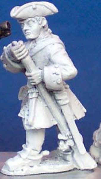 Front Rank Miniatures: BSC18 Dragoon Trooper In Tricorn, Loading (6 figures)