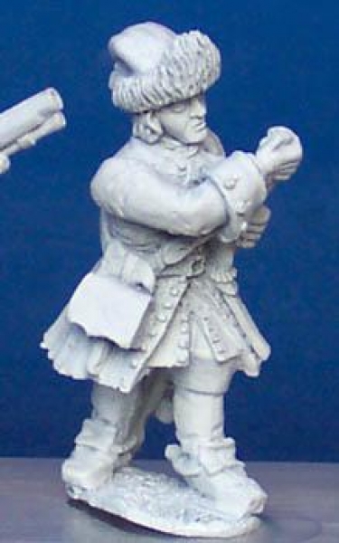 Front Rank Miniatures: BSC23 Dragoon Trooper In Fur Cap, Loading (6 figures)
