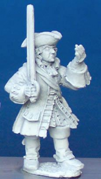 Front Rank Miniatures: BSC29 Dragoon Command Standard Bearer With Sword (6 figures)