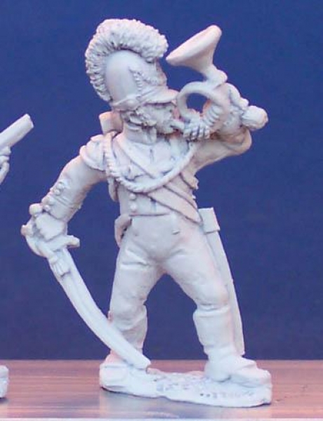Front Rank Miniatures: BVN22 Schutzen (Rifleman) - Schutzen Hornist (6 figures)