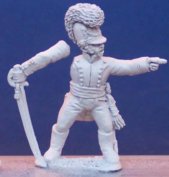 Front Rank Miniatures: BVN26 Officer - Officer With Pivoting Sword Arm, Pointing (6 figures)