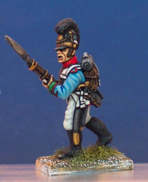 Front Rank Miniatures: BVN2 Line Or Light Infantry Fusilier - Fusilier Advancing, High Porte (6 figu