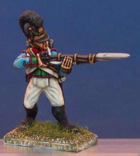 Front Rank Miniatures: BVN4 Line Or Light Infantry Fusilier - Fusilier Standing Firing (6 figures)