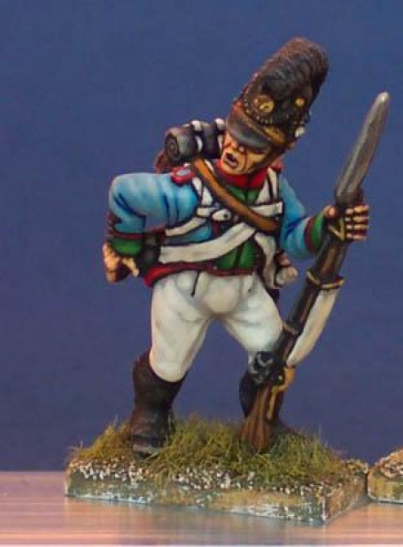 Front Rank Miniatures: BVN5 Line Or Light Infantry Fusilier - Fusilier Loading (6 figures)