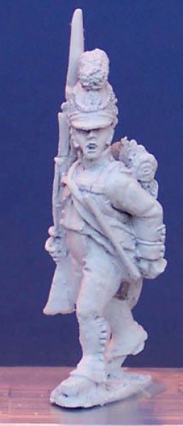 Front Rank Miniatures: BVN9 Line Or Light Infantry Fusilier - Fusilier Sergeant (6 figures)