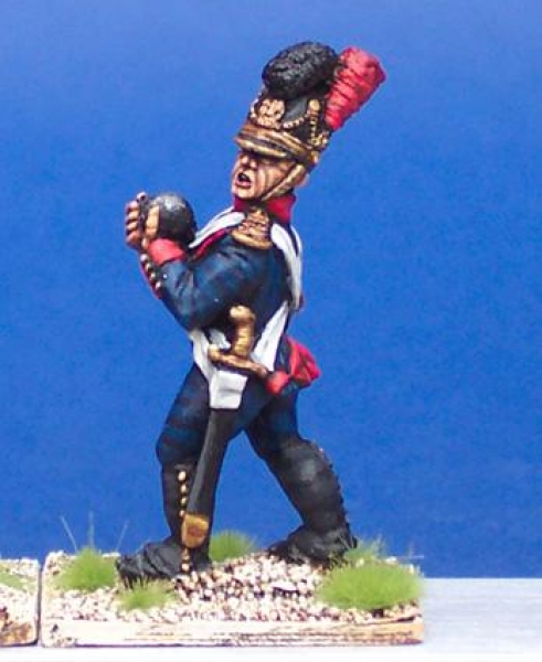 Front Rank Miniatures: BVNA4 Bavarian Artillery Crewman - Gunner Carrying Ball (6 figures)