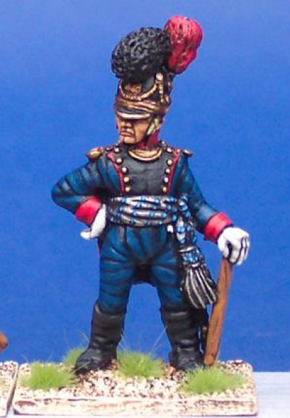 Front Rank Miniatures: BVNA6 Bavarian Artillery Crewman - Officer At Ease (6 figures)