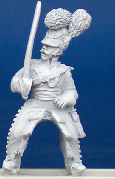 Front Rank Miniatures: BVNC10 Dragoon - Officer At Rest (6 figures)