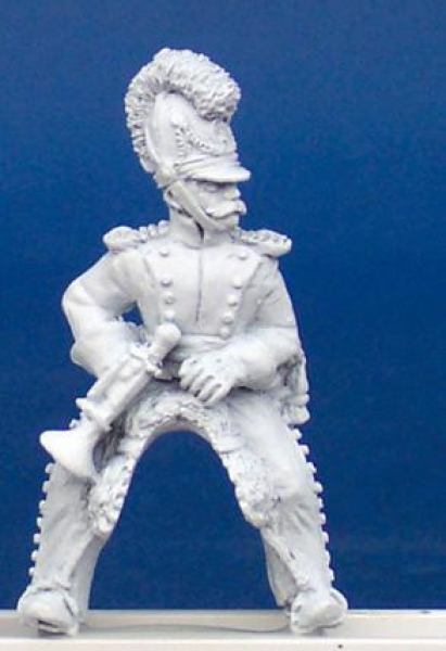 Front Rank Miniatures: BVNC12 Dragoon - Trumpeter (6 figures)