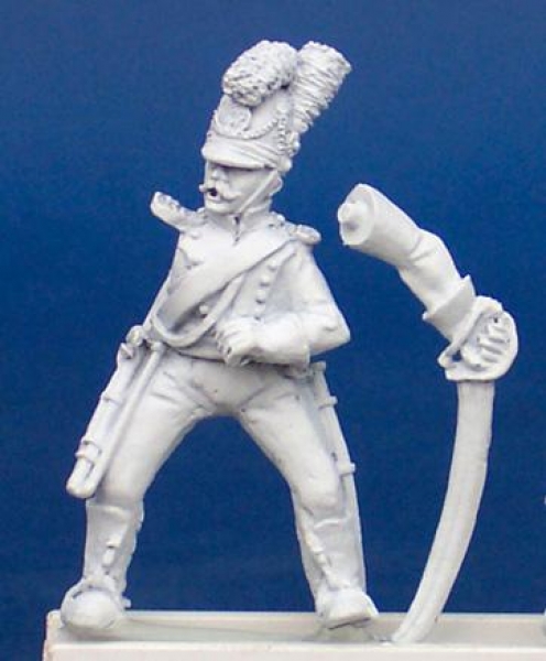 Front Rank Miniatures: BVNC1 Chevau - Leger - Trooper Charging (Separate Pivoting Sword Arm) (6 figu