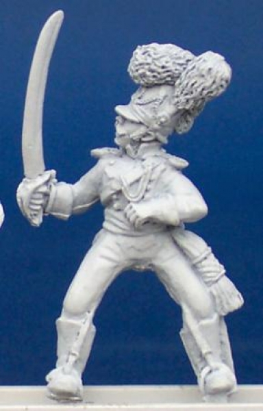 Front Rank Miniatures: BVNC4 Chevau - Leger - Officer At Rest (6 figures)