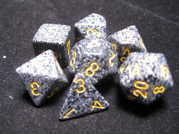 Chessex Dice: Urban Poly 7-dice Cube