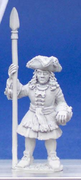 Front Rank Miniatures: DS14 Officer Standing With Spontoon (6 figures)