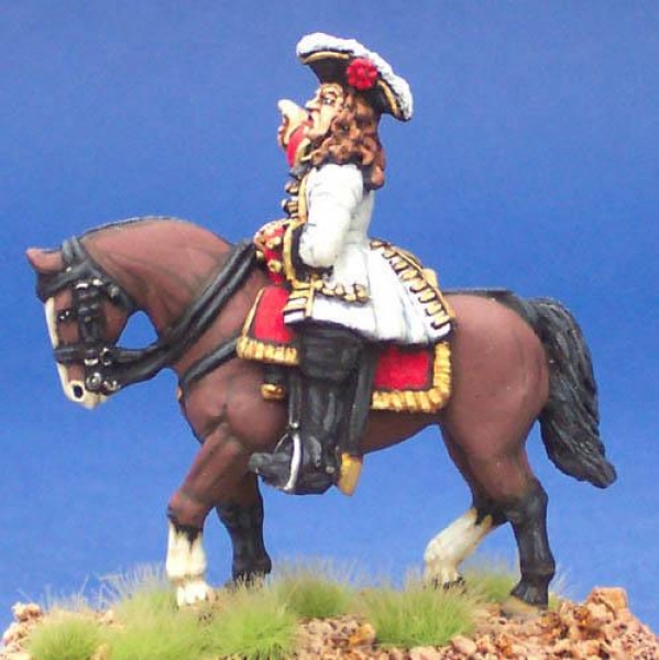 Front Rank Miniatures: DS15 Mounted Officer Pointing (6 figures)