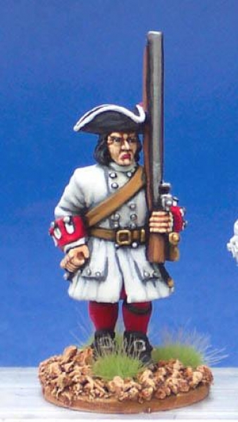 Front Rank Miniatures: DS1 Musketeer - Marching (6 figures)