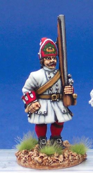 Front Rank Miniatures: DS5 Grenadier - Marching (6 figures)