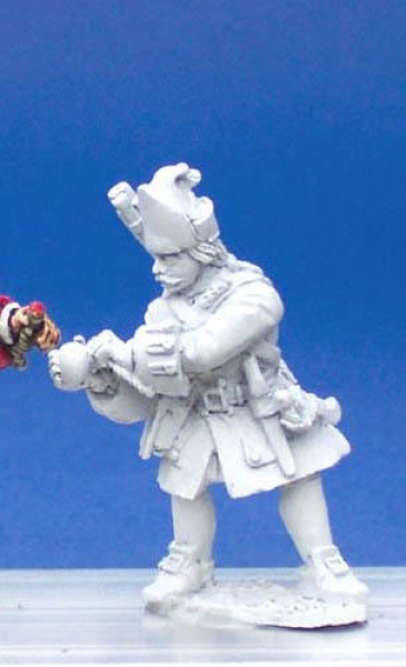 Front Rank Miniatures: DS8 Grenadier - Lighting Grenade (6 figures)