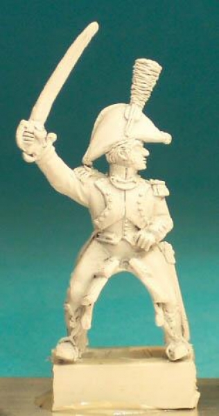 Front Rank Miniatures: DWN21 Officer - Duchy Of Warsaw - Mounted Officer (6 figures)