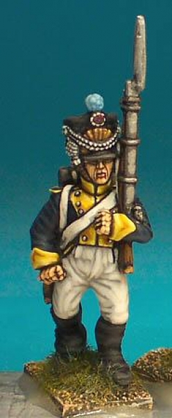Front Rank Miniatures: DWN27 Fusilier In Shako - Vistula Legion - Marching (6 figures)