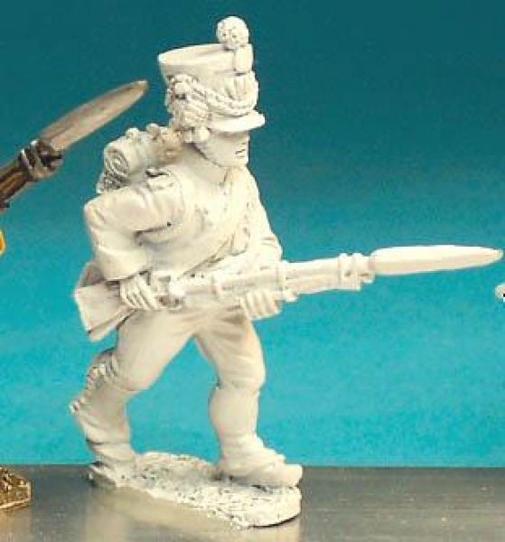 Front Rank Miniatures: DWN29 Fusilier In Shako - Vistula Legion - Advancing Low Porte (6 figures)