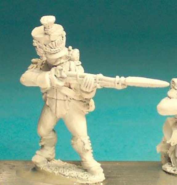Front Rank Miniatures: DWN35 Voltigeur / Grenadier In Shako - Vistula Legion - Standing Firing (6 fi