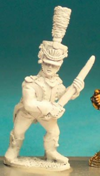 Front Rank Miniatures: DWN39 Officer In Shako - Vistula Legion - Officer Standing Holding Sword (6 f
