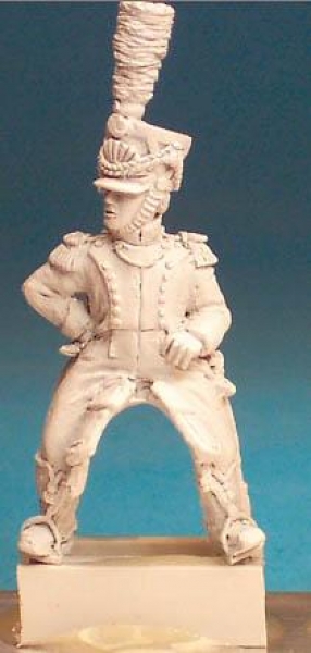 Front Rank Miniatures: DWN41 Officer In Shako - Vistula Legion - Mounted Officer (6 figures)