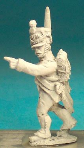 Front Rank Miniatures: DWN43 Sergent In Shako - Vistula Legion - Fusilier Sergent Marching (6 figure