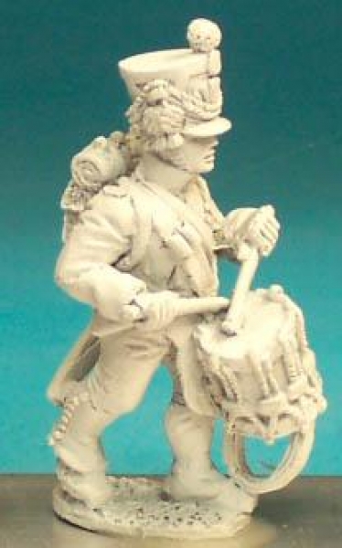 Front Rank Miniatures: DWN44 Musician In Shako - Vistula Legion - Fusilier Drummer (6 figures)