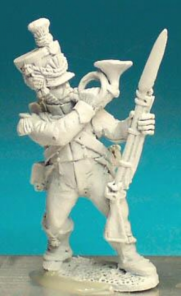Front Rank Miniatures: DWN45 Musician In Shako - Vistula Legion - Voitiger Cornet (6 figures)
