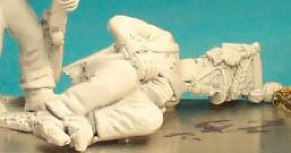 Front Rank Miniatures: DWN8 Fusilier In Czapka - Duchy Of Warsaw - Lying Dead (6 figures)