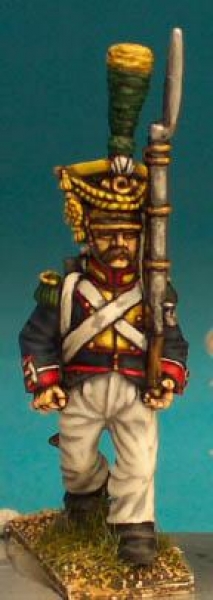 Front Rank Miniatures: DWN9 Voltigeur In Czapka - Duchy Of Warsaw - Marching (6 figures)