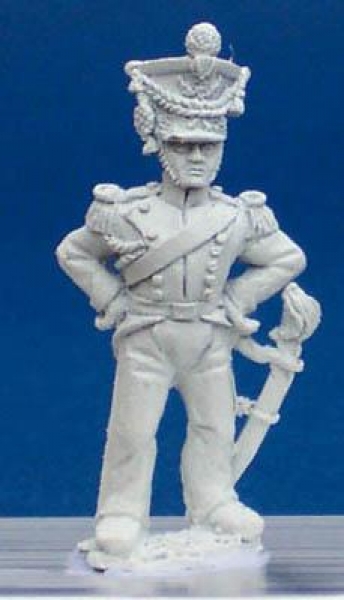 Front Rank Miniatures: DWNA11 Polish Horse Artilleryman In Czapka Pre 1810 - Gunner At Ease (6 figur