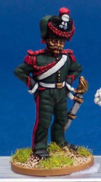 Front Rank Miniatures: DWNA17 Polish Horse Artilleryman In Colpack Post 1810 - Gunner At Ease (6 fig