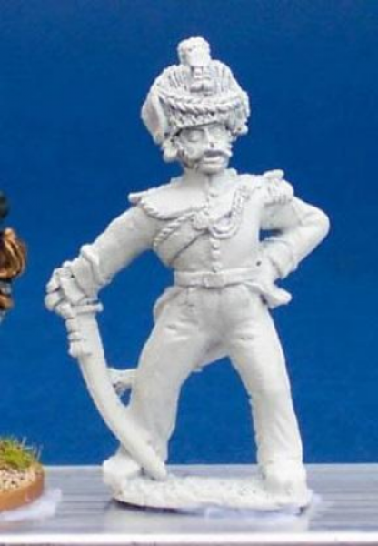 Front Rank Miniatures: DWNA18 Polish Horse Artilleryman In Colpack Post 1810 - Officer (6 figures)