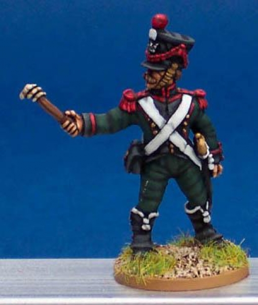 Front Rank Miniatures: DWNA3 Polish Foot Artilleryman - Gunner With Portfire (6 figures)