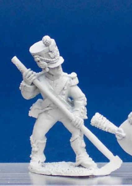 Front Rank Miniatures: DWNA5 Polish Foot Artilleryman - Gunner With Trail Spike (6 figures)