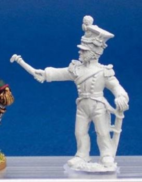 Front Rank Miniatures: DWNA8 Polish Horse Artilleryman In Czapka Pre 1810 - Gunner With Portfire (6 