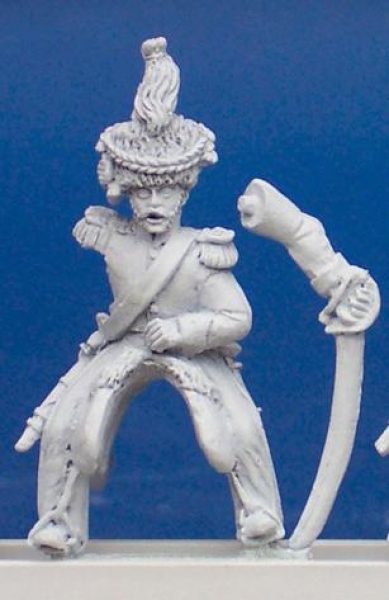 Front Rank Miniatures: DWNC10 Chasseur A Cheval - Elite Company Trooper, (Separate Pivoting Sword Ar
